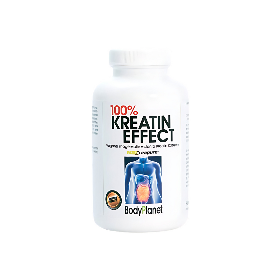BodyPlanet Kreatin Effect Kapseln Kraftsteigerung ohne Wassereinlagerungen