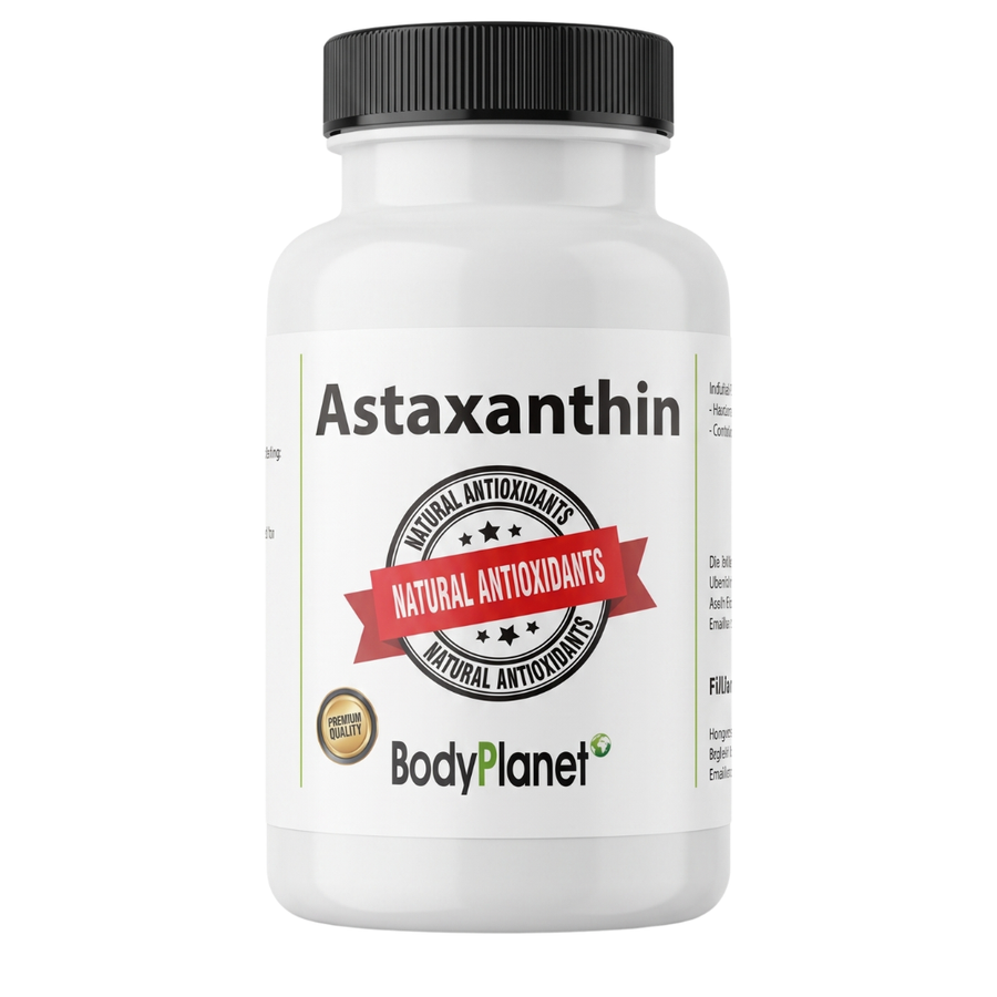Astaxanthin – Astaxanthin Kapseln mit 6 mg aus natürlicher Mikroalge – Made in Germany