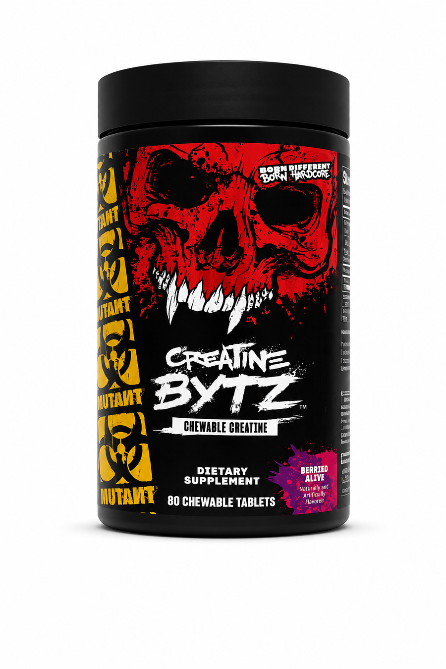 Mutant Creatine BYTZ Chewable Creatine – 80 Kautabletten – Premium Supplement von BodyPlanet