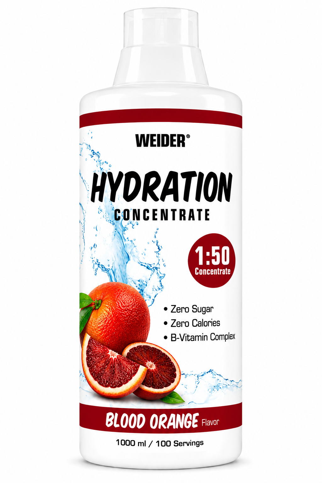 Weider Hydration Concentrate 1000 ml – 100 Portionen