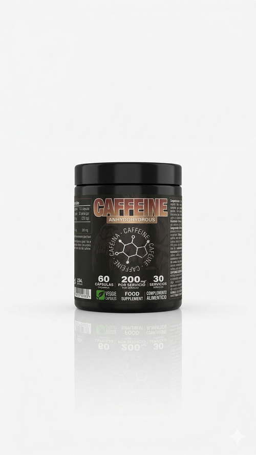 Anhydrous Caffeine 60 Kapseln