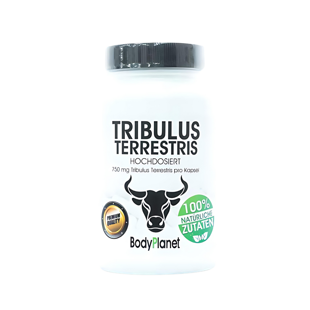Dose von Tribulus Terrestris Hochdosiert 750mg Tribulus Terrestris pro Kapsel 