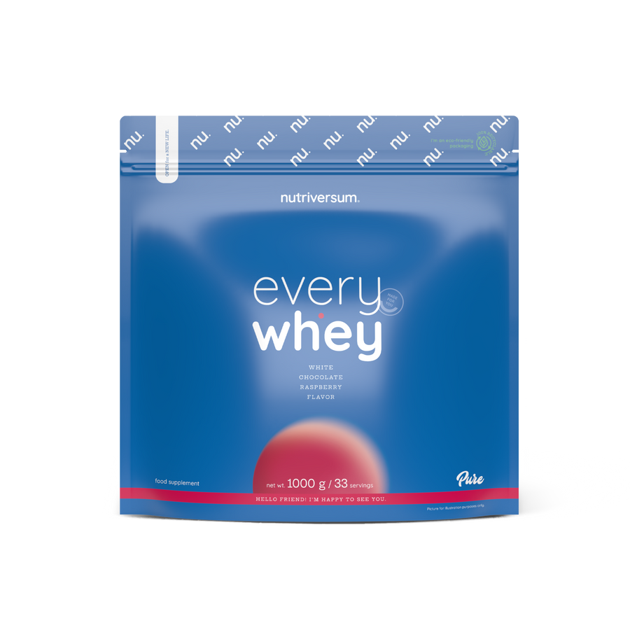 Every Whey – Premium Whey Konzentrat – bis zu 82% Protein mit Laktase-Enzym für optimale Verdauung