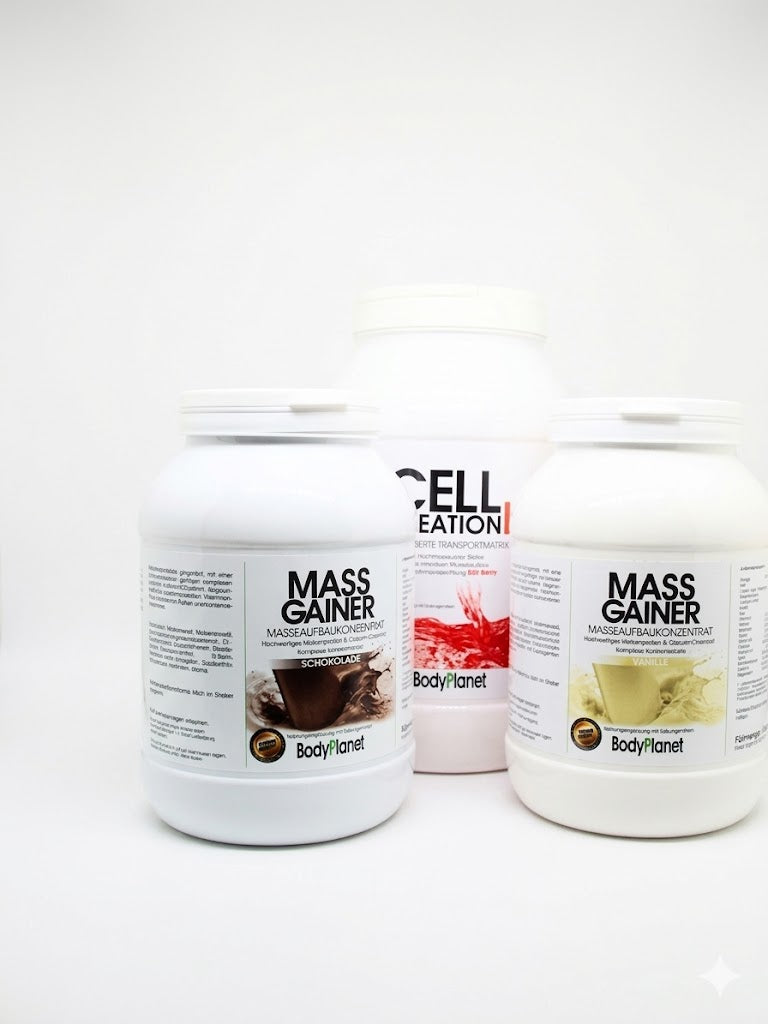 Masse Aufbau Set – Premium Supplement von BodyPlanet